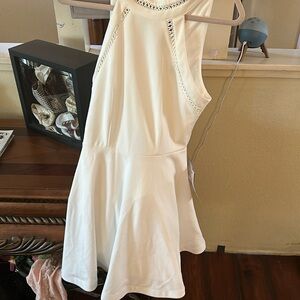 B.Darlin white halter tennis dress- NWT Macy’s